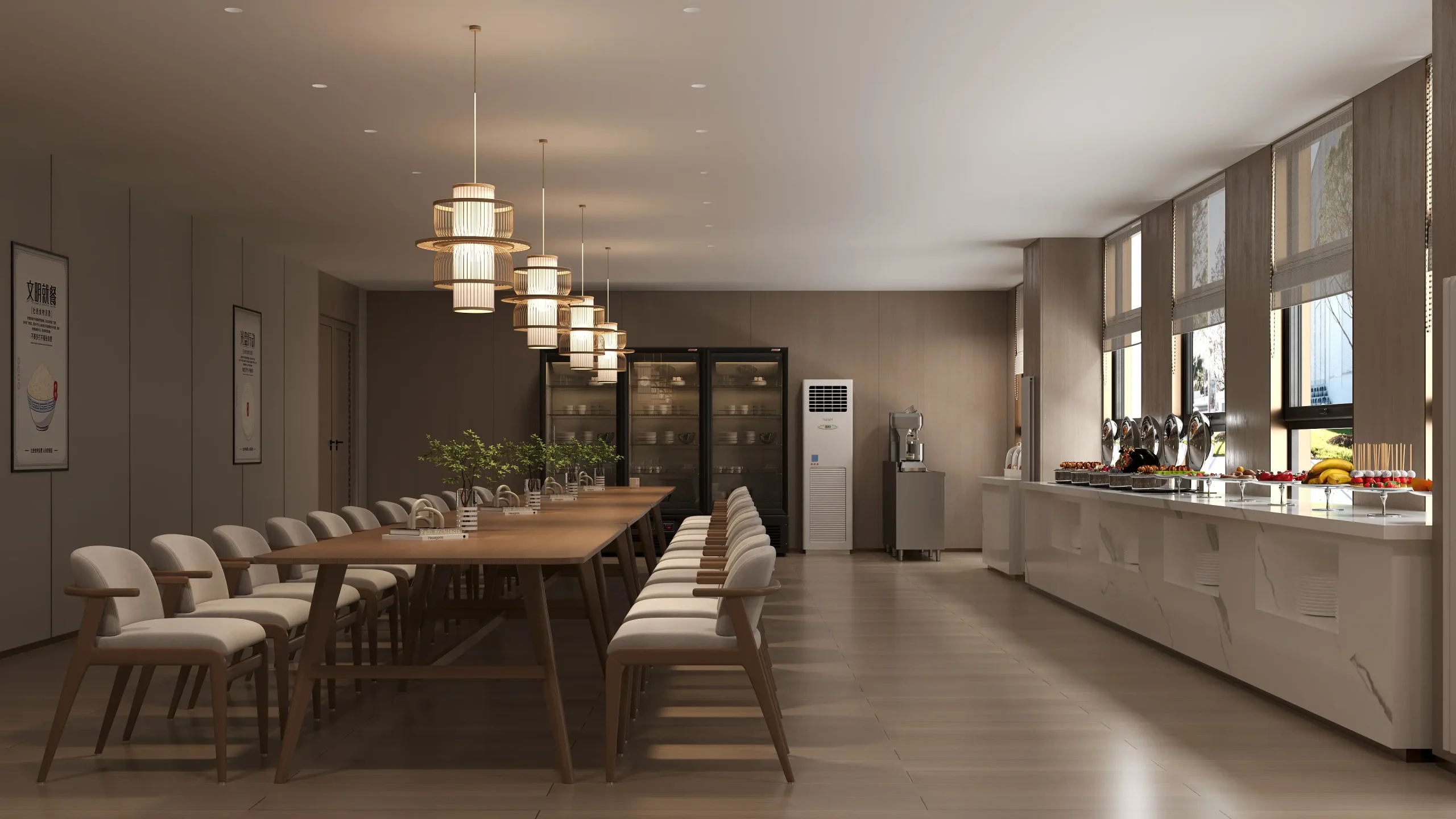 OneLuxeHouse restaurant second view — luxury dining furniture Ghana