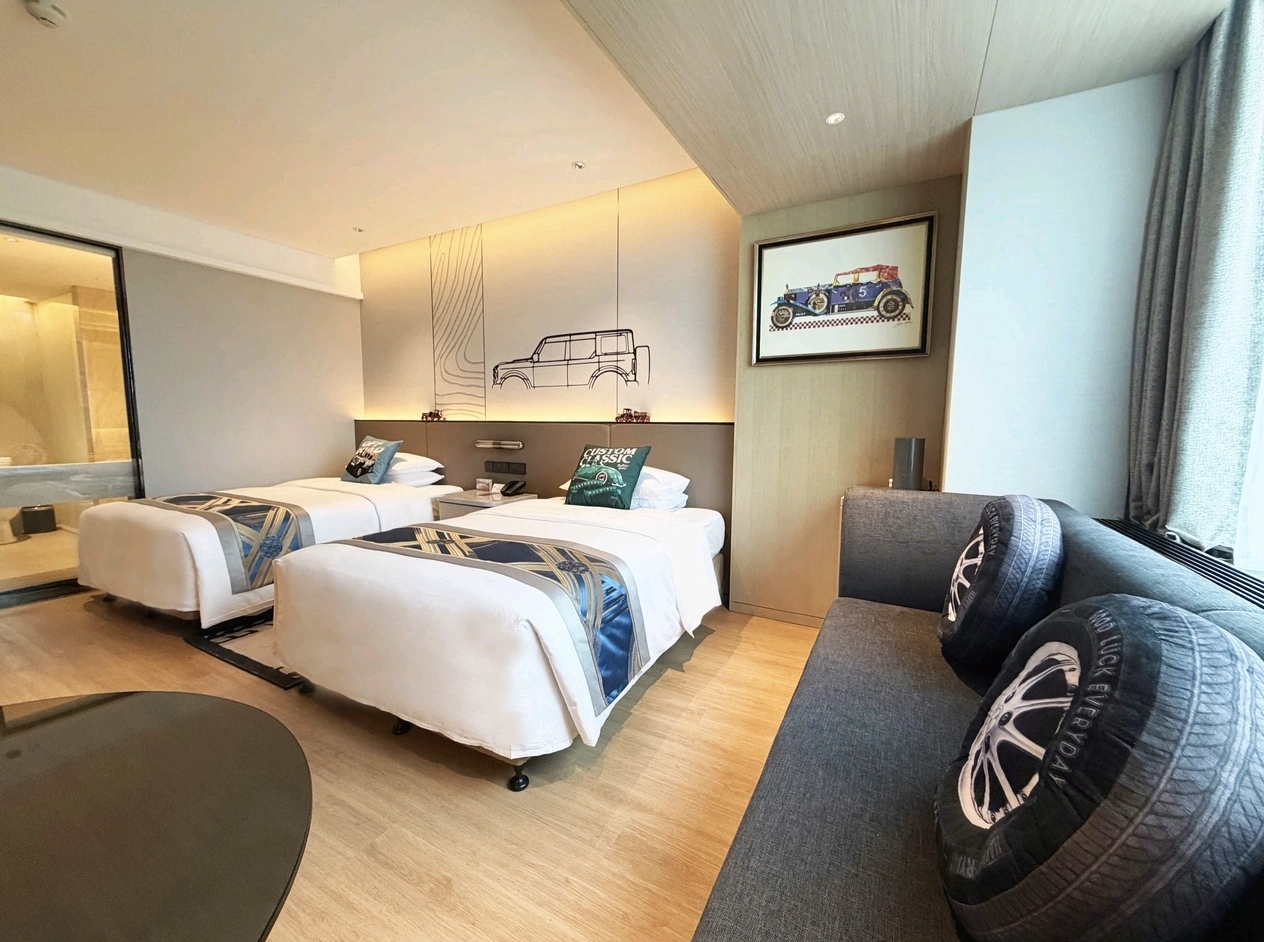 Deluxe Twin cityview room at Courtyard Changchun Poly