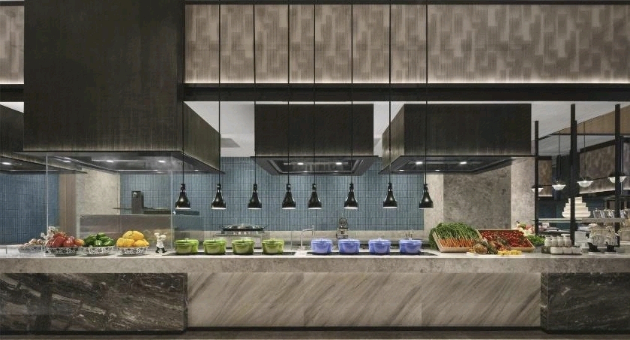 All-day dining cold dish buffet bar at DoubleTree Zhengzhou East