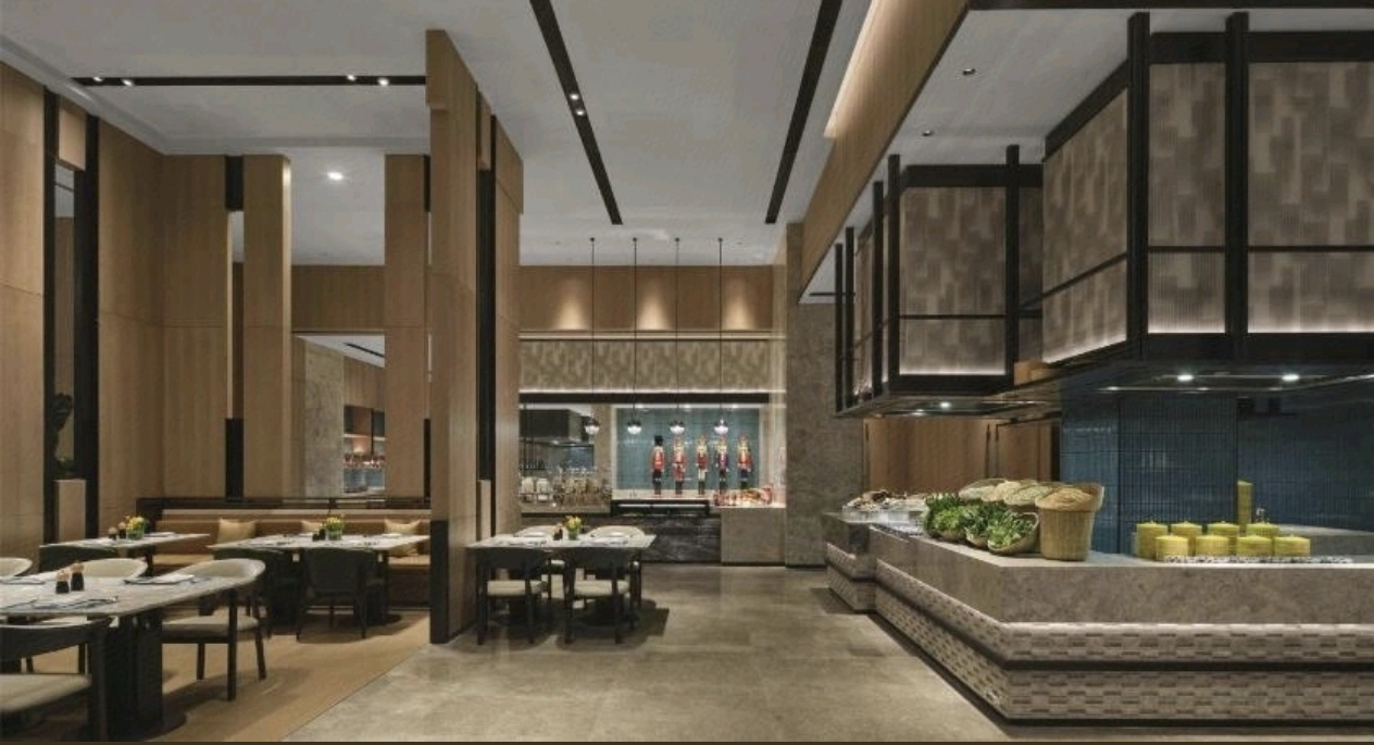 Chinese restaurant entrance lobby at DoubleTree Zhengzhou East
