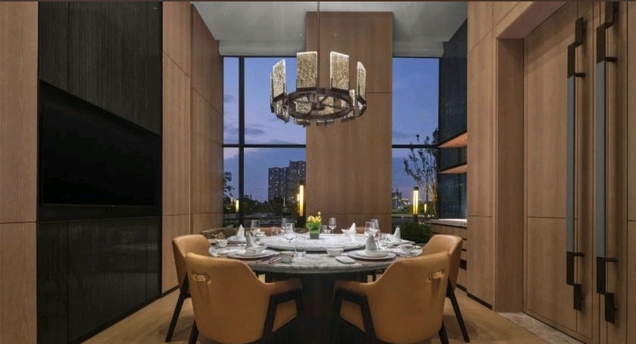 Chinese restaurant private booth dining at DoubleTree Zhengzhou East