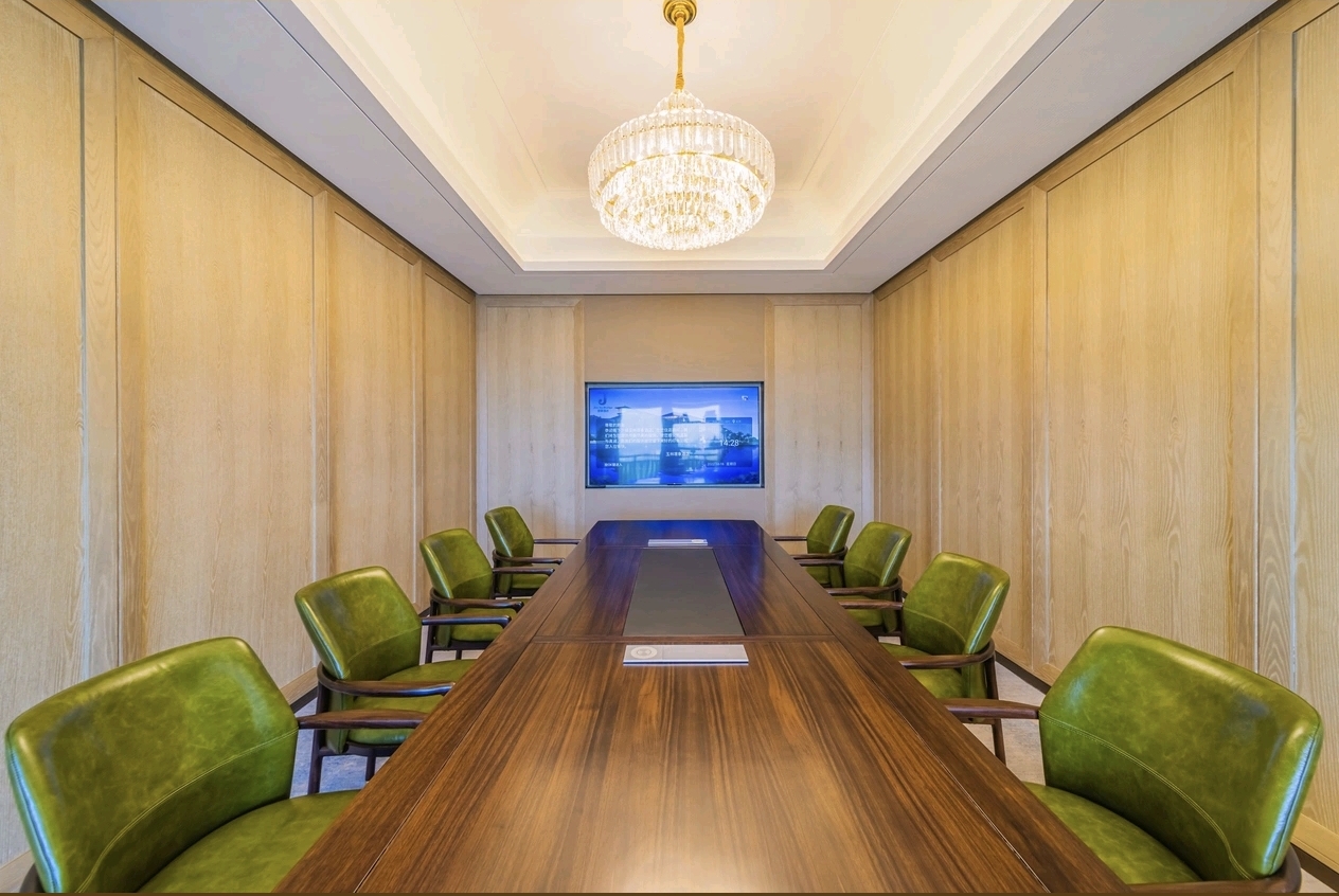 Jolie Vue Hotel Yulin boardroom meeting room — conference furniture by Zhobai