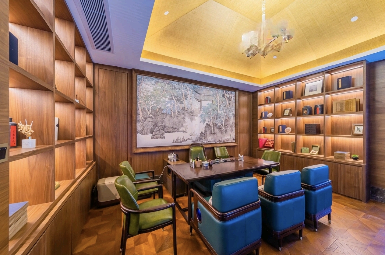 Jolie Vue Hotel Yulin Chinese private dining room — banquet furniture by Zhobai