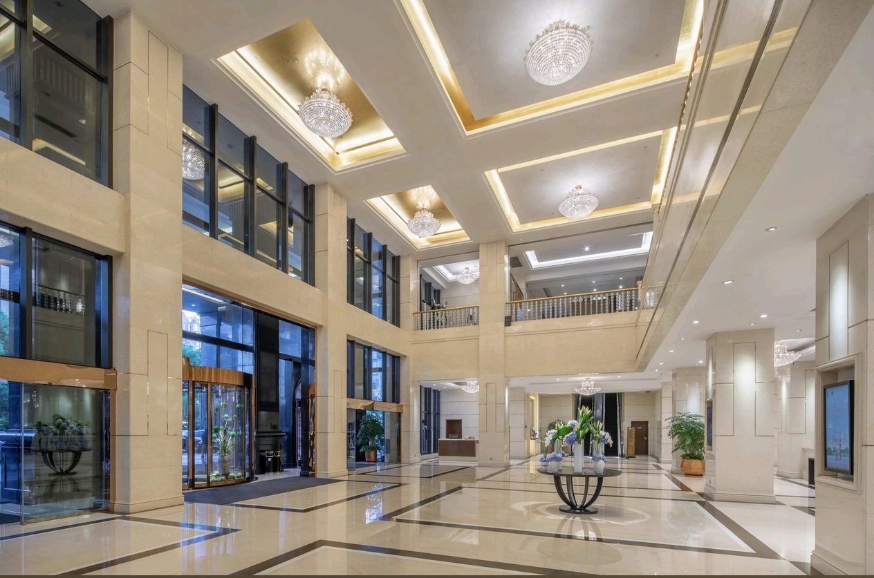Kempinski Hotel Guiyang hotel entrance lobby — hotel furniture by Zhobai