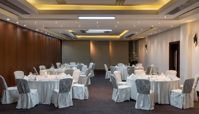 Radisson Blu Addis Ababa large banquet hall — event furniture by Zhobai