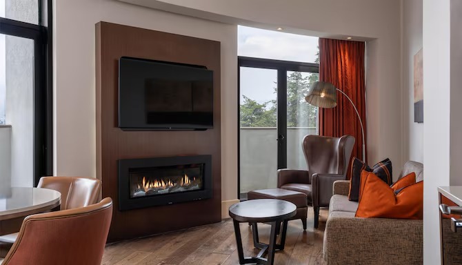 Radisson Blu Addis Ababa luxury suite living area — hotel furniture by Zhobai