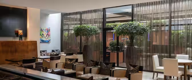 Radisson Blu Addis Ababa outdoor terrace restaurant — outdoor furniture by Zhobai