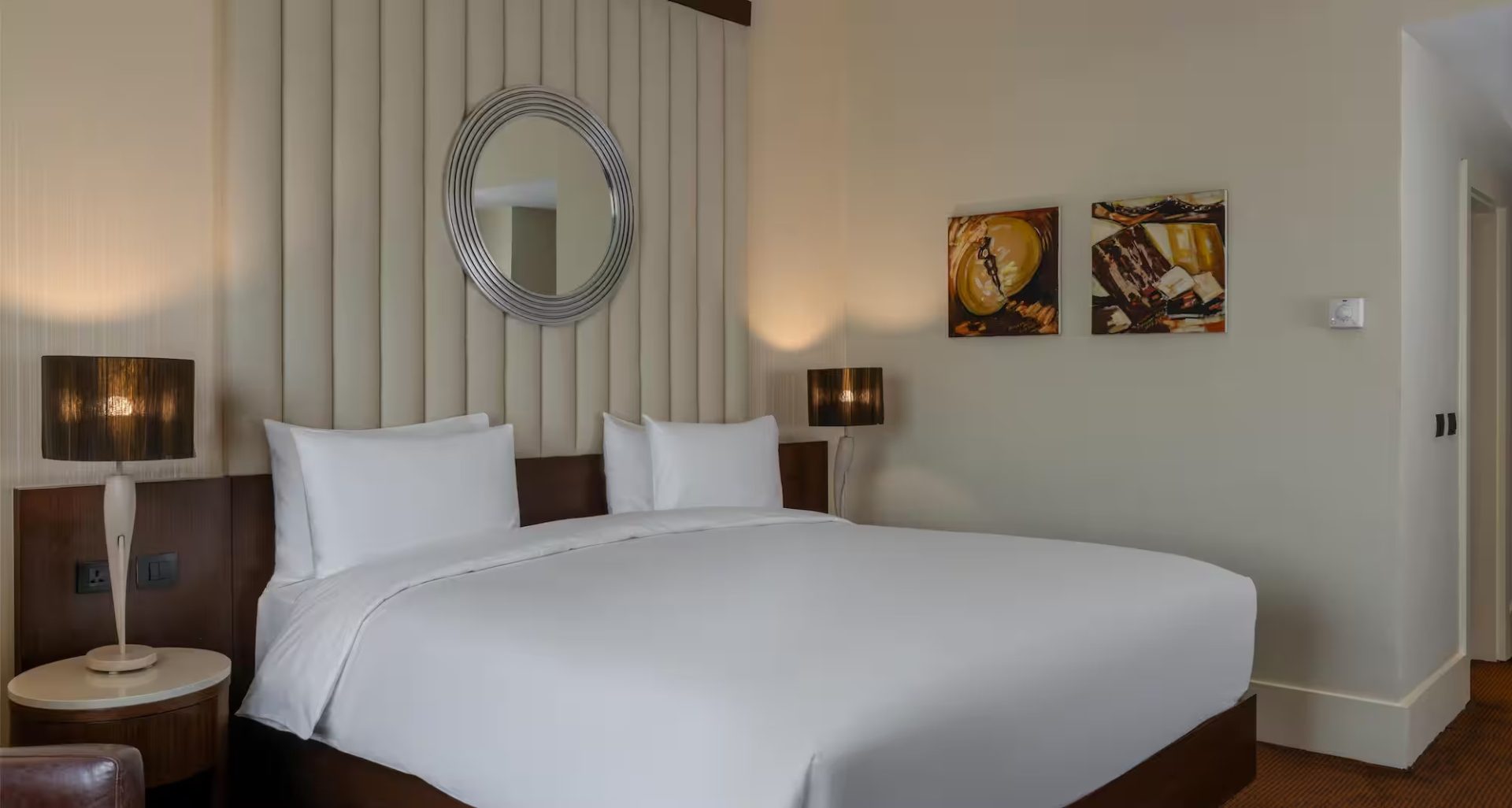Radisson Blu Addis Ababa standard guest room bedroom — furniture by Zhobai