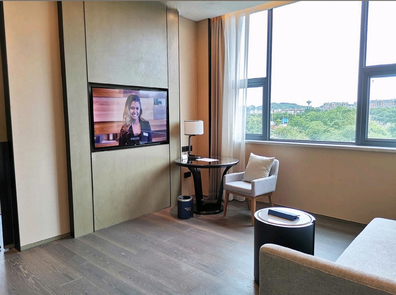 Wyndham Baise Resort junior room living corner — lounge furniture by Zhobai