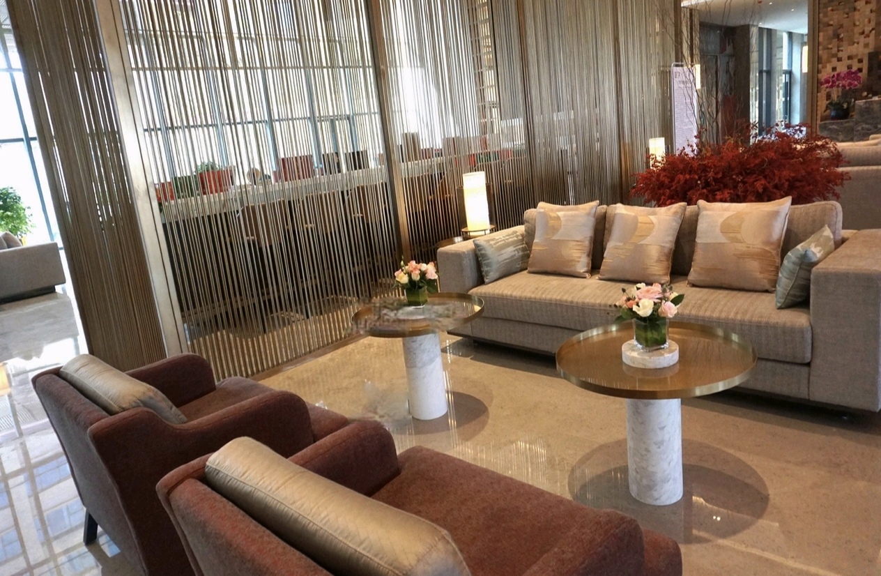 Wyndham Baise Resort lobby lounge casual seating — furniture by Zhobai