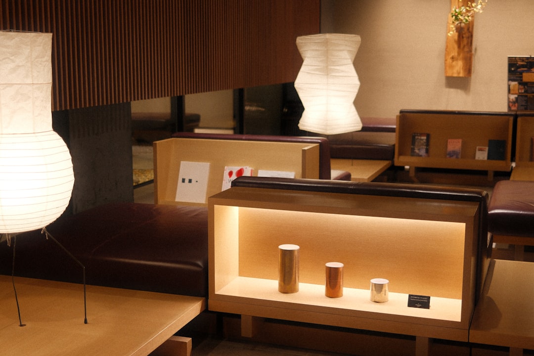 Meeting room with stackable chairs and tables representing public area furniture